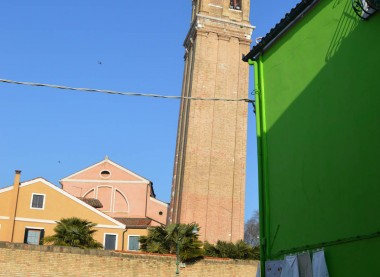 Burano leaning tower