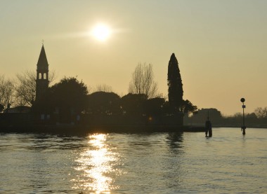 By Burano island