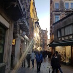 Campo San Bartolomeo in winter